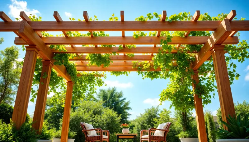 Comment choisir une pergola 8x4 pas cher pour votre extérieur